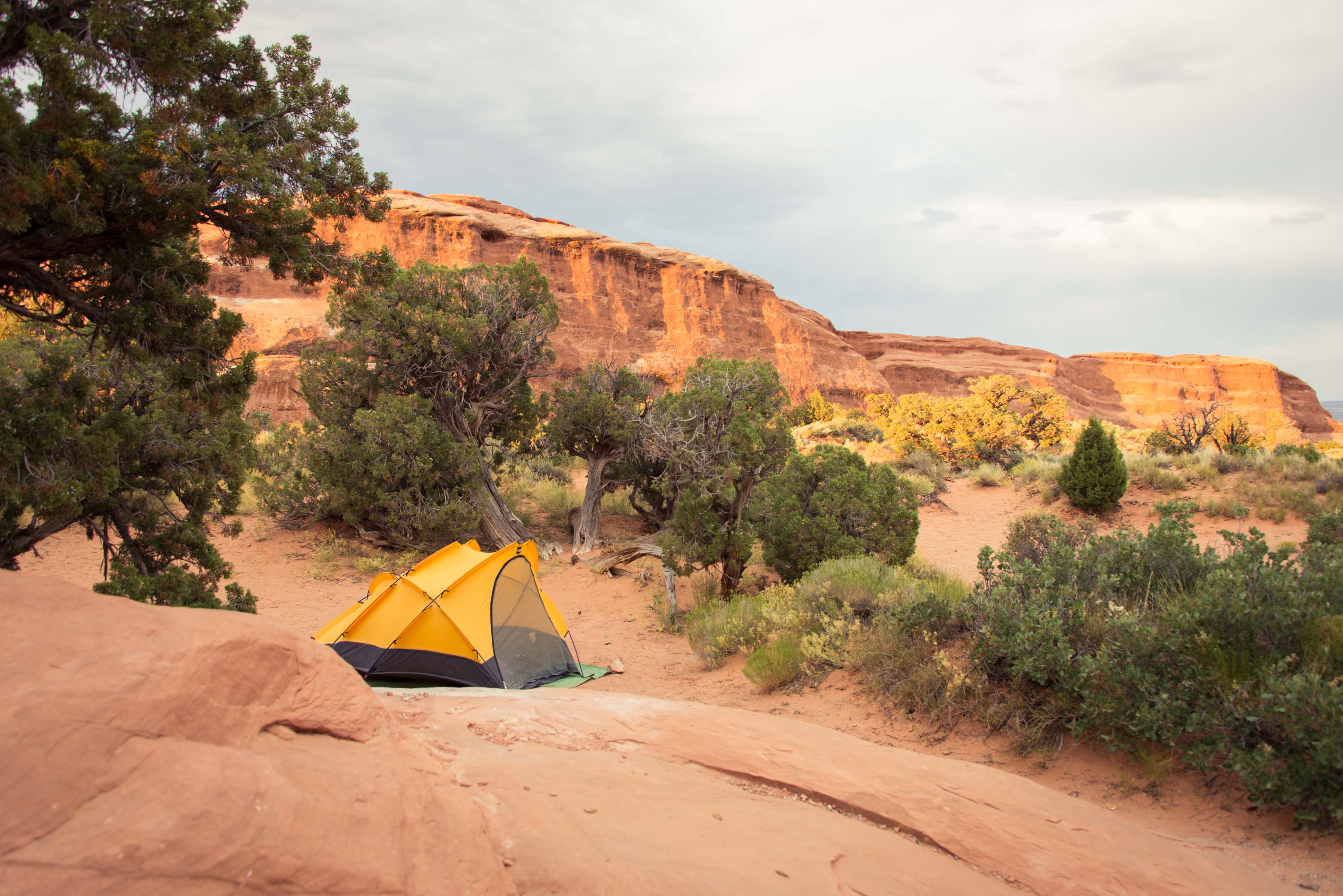 Devils Garden Campground In Arches National Park Scenic Route
